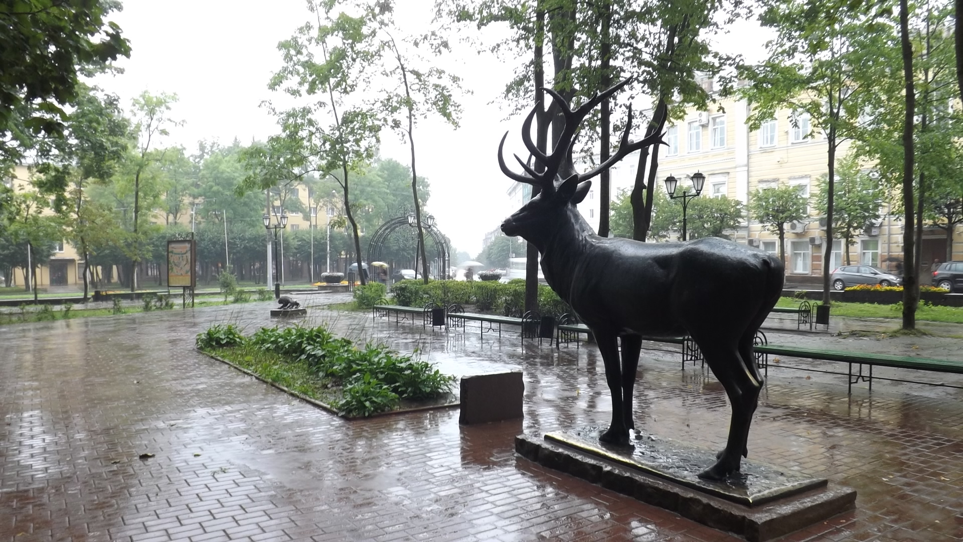 Памятник оленю , Смоленск, Российская Федерация