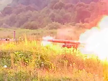 На Южно-Донецком направлении расчет «Штурм-С» сжег бронемашину ВСУ