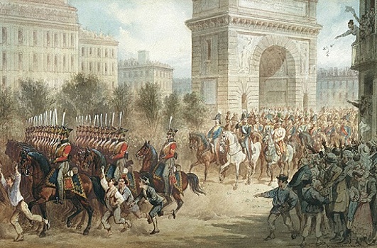 Куда исчезли 40 тысяч русских солдат во время похода на Париж в 1813 году