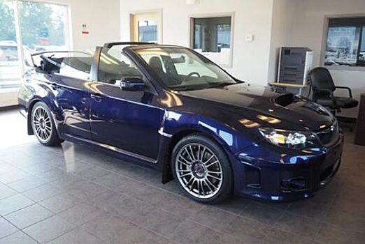 Кабриолет WRX STI выставили на продажу в третий раз Теперь он втрое дешевле