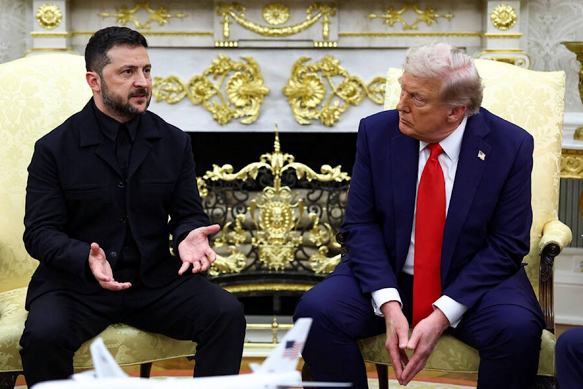 Зеленский подарил Трампу клюшку для гольфа, а получил ключи