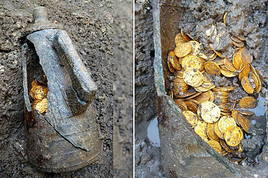 Последнее золото империи: найден клад на миллионы евро