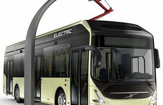 Volvo представил в Бельгии новый электробус