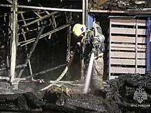 Пожар в ресторане в Санкт-Петербурге полностью потушили