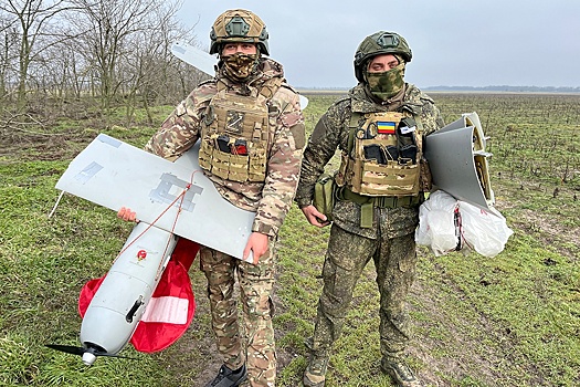 Как ведут разведку расчеты БПЛА "Орлан-10" группировки войск "Днепр"