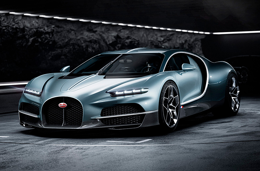 Bugatti Tourbillon. Культовая французская компания представила свой новый гиперкар. 8,3-литровый V16 разработки британской Cosworth крутится до 9000 оборотов в минуту, а развивает он 1000 лошадиных сил и 900 Нм.