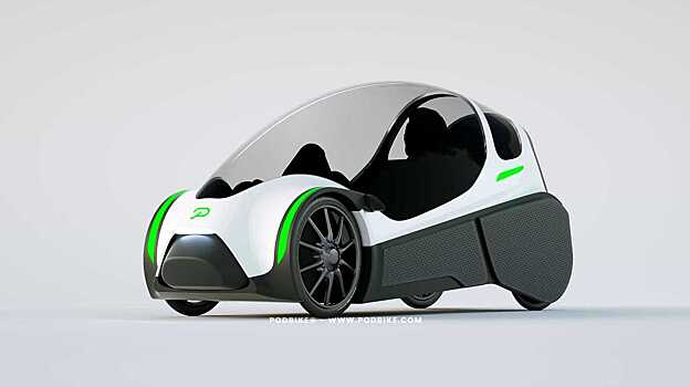 Первый прототип электромобиля с педалями Podbike представили в Норвегии