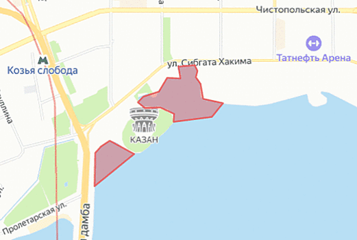 Казанцы сами решат будущее полуострова Чаши. Назначены слушания