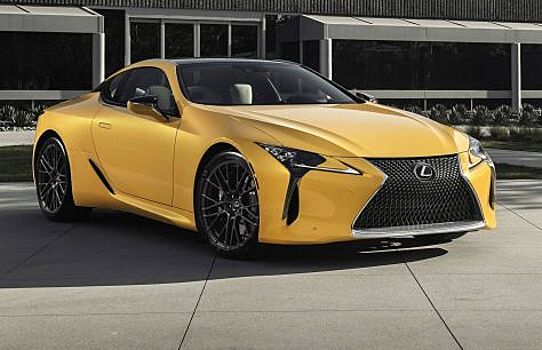 Lexus LC 500 Inspiration Edition дебютирует с ярким окрасом на автосалоне в Чикаго