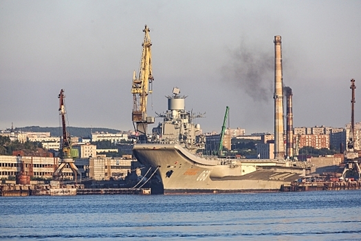 На «Адмирале Кузнецове» ликвидировали открытое горение