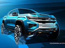 Volkswagen раскрыл внешность нового пикапа Amarok