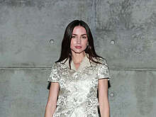 Актриса Ана де Армас в мини-юбке и блузе вышла на публику