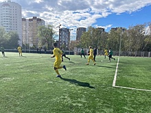 Спортсмены из Вороновского провели матч в полуфинале Десеновской футбольной лиги