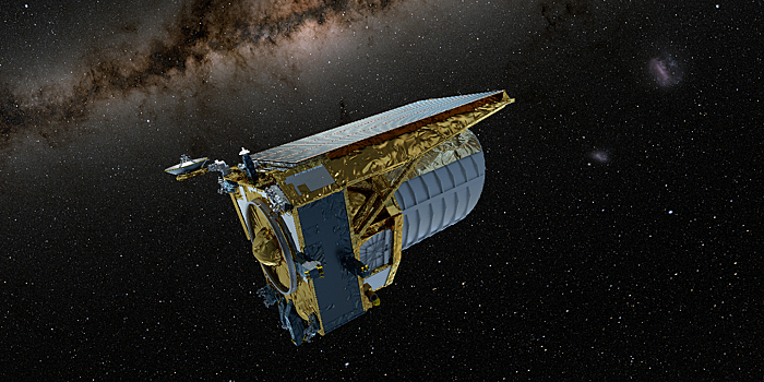 Оптика телескопа «Евклид», ищущего темную материю, начала замерзать в 1 500 000 км от Земли