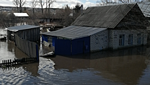 В Балтае из-за разлива реки оказались подтоплены ресторан и дворы. Ущерб оценили в несколько сотен тысяч рублей