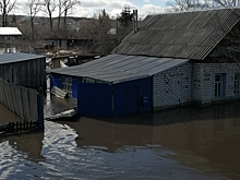 В Балтае из-за разлива реки оказались подтоплены ресторан и дворы. Ущерб оценили в несколько сотен тысяч рублей