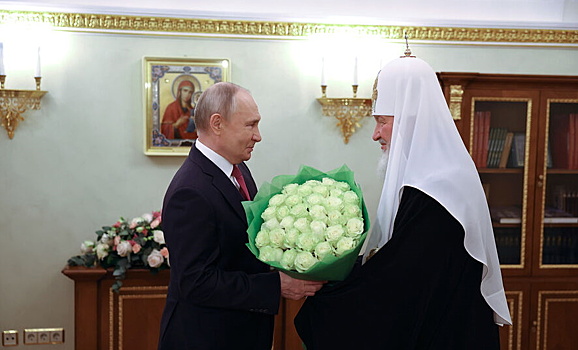 Путин провел встречу с патриархом Кириллом