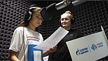 При поддержке нефтяников в Муравленко дети коренных народов Севера примерили на себя профессию телеведущего