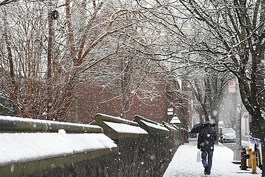 На США надвигается крупный зимний шторм