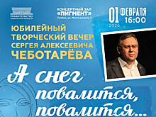 В Тамбове состоится юбилейный творческий вечер Сергея Чеботарева