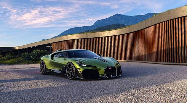 Bugatti представил единственный в мире гиперкар Brouillard