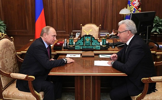 Владимир Путин и Александр Усс обсудили благоустройство края