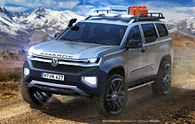 Volkswagen показал, как мог бы выглядеть внедорожник на базе актуального пикапа Amarok