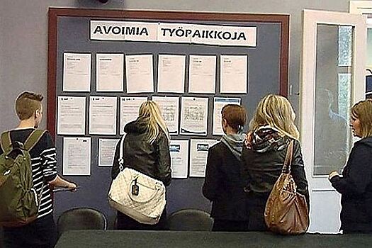 Уровень безработицы в Финляндии продолжает снижаться