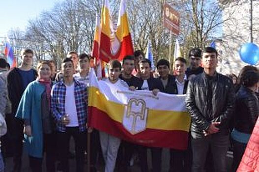 В праздновании Дня народного единства приняли участие студенты МГТУ