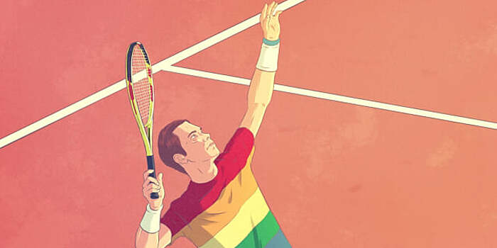 «Гомофобия порождает страх, тревогу и преступления. В туре есть игроки, скрывающие ориентацию». Американский теннисист о гомофобии в ATP-туре