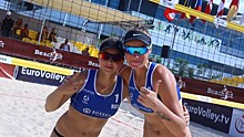 Бочарова и Воронина выиграли матч открытия ЧЕ по пляжному волейболу в Москве