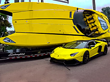 "Комплект" из Lamborghini Aventador и скоростного катера продают за 2,2 млн долларов