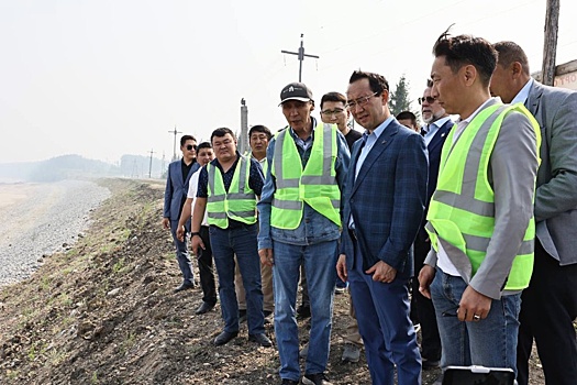 Укрепление берега на реке Вилюй в Якутии завершат в первом квартале 2024 года