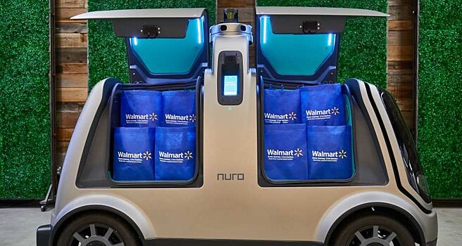 Walmart будет доставлять товары с помощью беспилотников Nuro