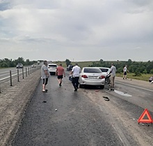 Двое детей пострадали в аварии на трассе М-4 &laquo;Дон&raquo; в Ростовской области