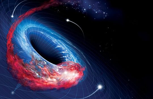 Канадские астрономы: наша Вселенная может находиться внутри огромной черной дыры