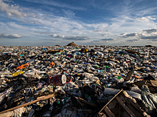 На левобережном полигоне Новосибирска снова стали происходить пожары