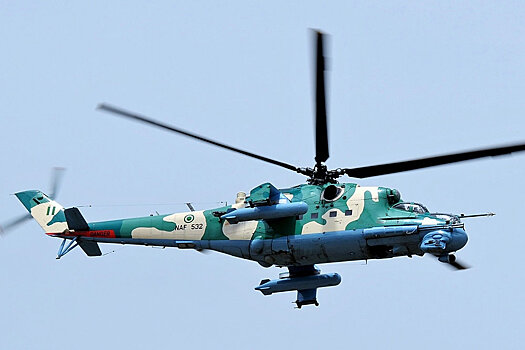 Чем вооружены боевые вертолеты Ми-24В и Ми-35М ВВС Нигерии