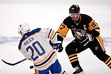 Сидни Кросби подрался в НХЛ впервые с 2019 года, драка в предсезонном матче «Питтсбурга» и «Баффало» в 2023 году