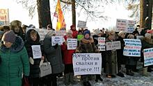 На станции Шиес защитники продолжают дежурства до полного ухода мусорщиков