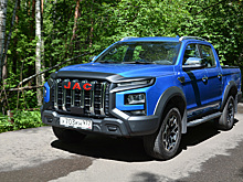 Больше скорость — меньше ям: тест-драйв пикапа JAC T9