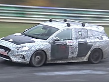 Новый Ford Focus ST вывели на тесты на Нюрбургринге