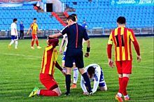Игроки ставропольского футбольного клуба «Динамо» забили гол сами себе