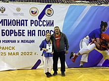 Волгоградки взяли 2 медали на чемпионате РФ по борьбе на поясах