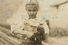 Детский труд глазами фотографа Льюиса Хайна