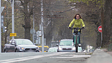 У калининградских велосипедистов появилась «выделенка» на ул. Комсомольской