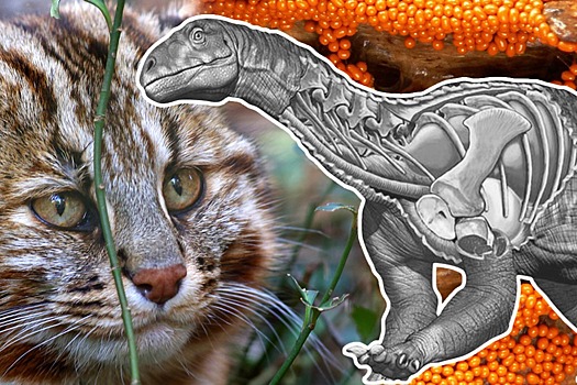 Лесной кот, новый динозавр и таинственный слизевик