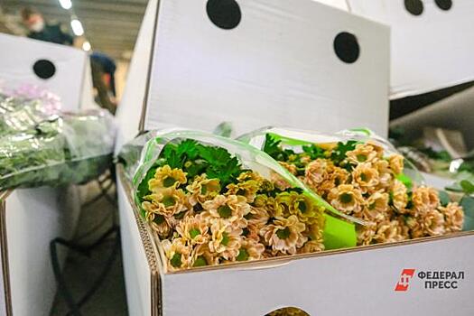 Накануне 8 Марта центр Екатеринбурга превратится в цветочную ярмарку