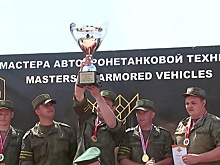 В Нахабино наградили лучших военнослужащих-водителей