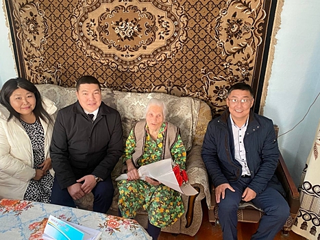 ​Жительница поселка Орловский Забайкалья Мария Головина отметила 100-летний юбилей